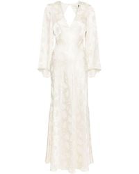 RIXO London - Rosabella Floral-jacquard Silk Gown - Lyst