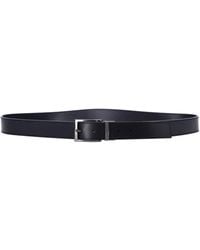 Emporio Armani - Leather Reversible Belt - Lyst
