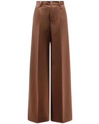 Hevò - Pleated-Design Trousers - Lyst