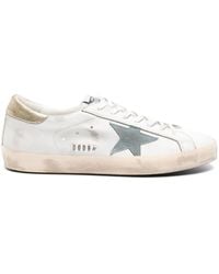 Golden Goose - Super Star Sneakers mit Stern-Patch - Lyst