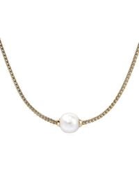 John Hardy - 14Kt Jh Essential Gelbgoldhalskette Mit Perlen - Lyst