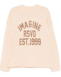 Izzue - Slogan-Intarsia Jumper - Lyst