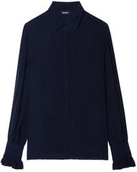Zadig & Voltaire - Ruffled-Cuff Shirt - Lyst