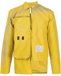A_COLD_WALL* Zipped Pocket Long Sleeved Jacket - Yellow