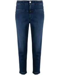 Closed - Button-fastening Denim Trousers - Lyst