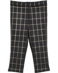 Cynthia Rowley - Karierte Capris Shorts - Lyst