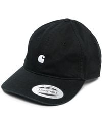 Carhartt - Cappello madison logo nero in cotone - Lyst