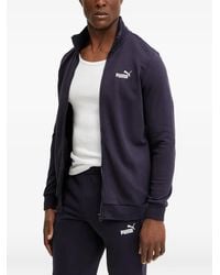PUMA - Essentials Zip-Up Logo-Print Tracksuit - Lyst