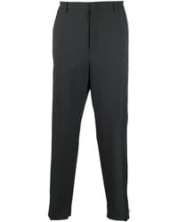 Valentino Garavani - Side-Stripe Wide-Leg Tailored Trousers - Lyst