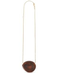 JOSEPH - Collier En Chaîne À Pendentif En Résine Bean - Lyst