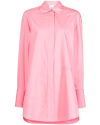 Patou - Oversize Long-Sleeve Cotton Shirt - Lyst