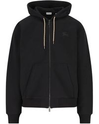Burberry - Rory Chk Pch Zip Hoodie - Lyst