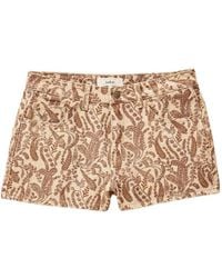 Ba&sh - Pantalones Cortos Con Motivo De Cachemira - Lyst