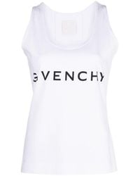 Givenchy - Tanktop mit Logo-Print - Lyst