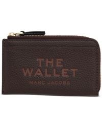 Marc Jacobs - Top-Zip Leather Wallet - Lyst