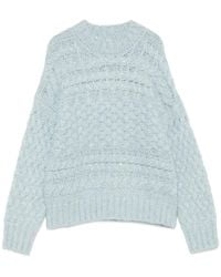 Eleventy - Jersey de punto de ochos - Lyst