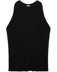 Maliparmi - Ribbed-Knit Sleeveless Top - Lyst