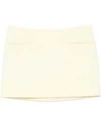 A.M.G - Welt-Pocket Mini Skirt - Lyst
