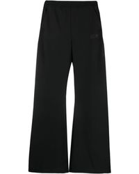 MM6 by Maison Martin Margiela - High-waisted Flared Trousers - Lyst