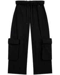 OPEN YY - Rolled Waist Cargo Trousers - Lyst