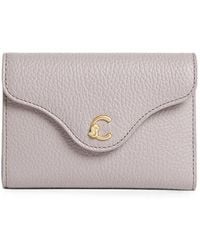Coccinelle - Logo-Plaque Pebbled Wallet - Lyst