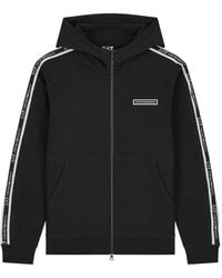 EA7 - Hoodie Zippé À Bande Logo - Lyst