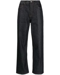 TOTEME - Twisted Seam Straight-Leg Jeans - Lyst