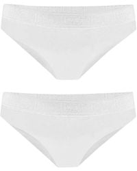 Wolford - Pure Logo-Waistband Briefs (Set Of Two) - Lyst