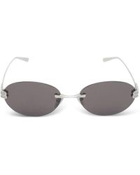 Balenciaga - Gossip Oval-Frame Sunglasses - Lyst