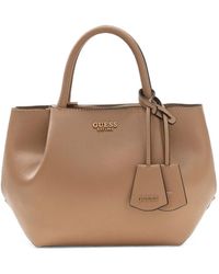 Guess - Amorette Tote Bag Mit Strukturiertem Finish - Lyst