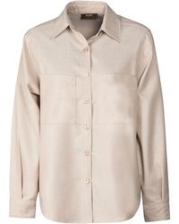 Moorer - Camicia Zama Con Taschino - Lyst
