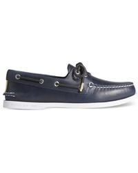 Sperry Top-Sider - Lace-Up Leather Boat Shoes - Lyst