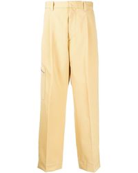 OAMC - Straight-leg Pressed-crease Trousers - Lyst