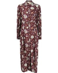Ulla Johnson - Athena Graphic-Print Dress - Lyst
