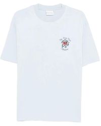 Drole de Monsieur - Floral-Print T-Shirt - Lyst