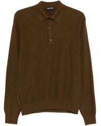 Tom Ford - Pique Polo Sweater - Lyst