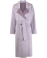 Calvin Klein - Df Wool Reversible Wrap-Coat - Lyst