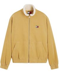 Tommy Hilfiger - Corduroy Fleece-Collar Jacket - Lyst
