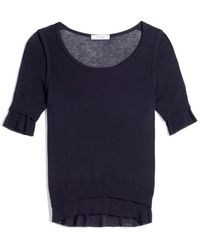 Lemaire - Silk Blend Top - Lyst