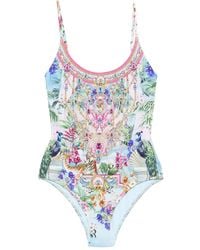 CAMILLA - ビジュートリム ワンピース水着 - Lyst