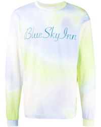 BLUE SKY INN - T-Shirt Met Geborduurd Logo - Lyst