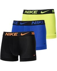 Nike - Dri-Fit Logo-Waistband Boxers (Pack Of Three) - Lyst