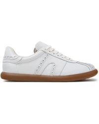 Camper - Twins Sneakers Aus Kalbsleder Mit Brogue-Details - Lyst