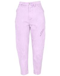 Stella McCartney - Embroidered-Logo Trousers - Lyst