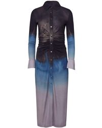 Altuzarra - Claudia Tie Dye-print Midi Dress - Lyst