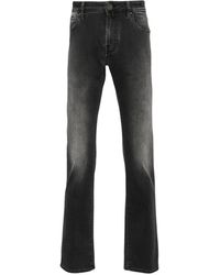 Jacob Cohen - Scarf-detail Tapered Jeans - Lyst