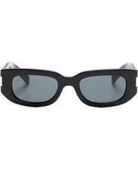 Saint Laurent - Sl 697 Rectangle-shape Sunglasses - Lyst