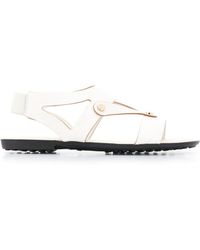 Tod's Sandalias planas - Blanco