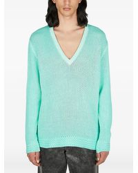 Guess - V-Neck Sweater - Lyst
