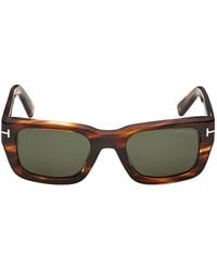 Tom Ford - Icon Rectangle Sunglasses - Lyst
